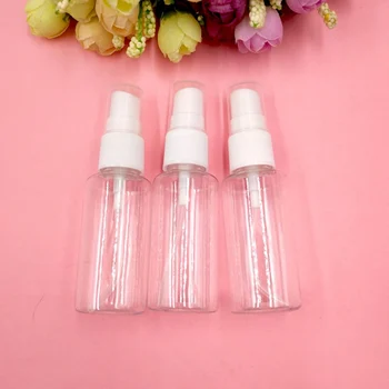 

100ml Transparent Empty Spray Bottles 30ml/50ml/100ml Plastic Ultra-fine Mist Spray Bottle Sub-bottle Hydration Watering Can