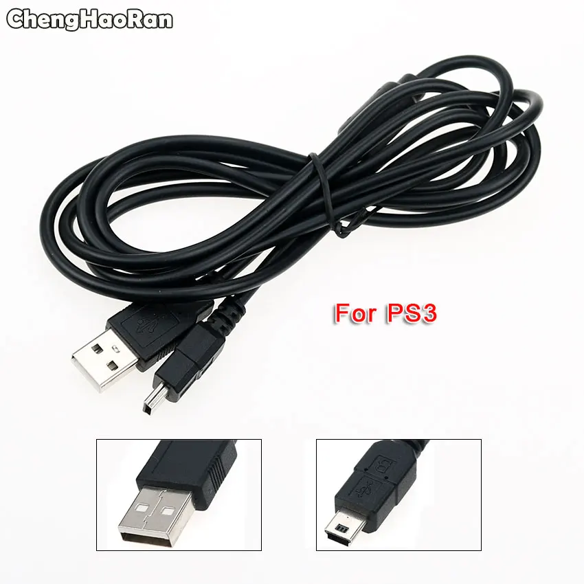 USB кабель зарядный ChengHaoRan для PS3 контроллер шнур питания Sony Playstation 3 геймпад