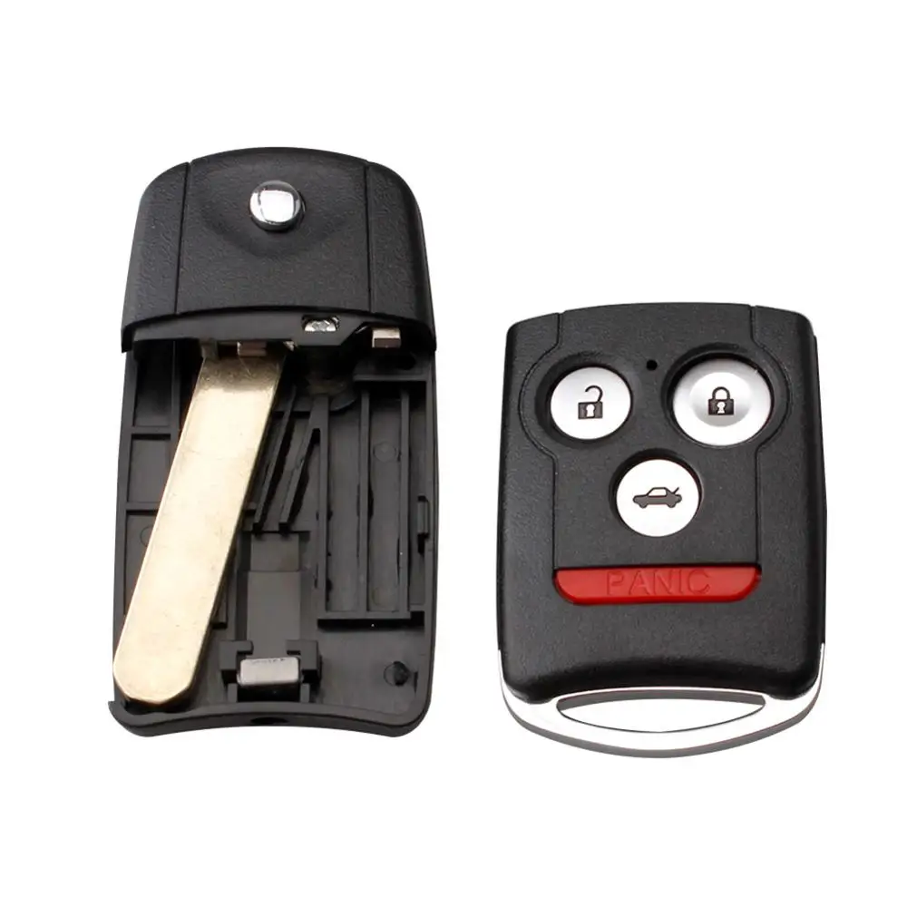 3+1 Buttons Remote Flip Car Key Fob Shell Case w/ Uncut Blade For Honda/Accord/Acura TL TSX MDX RDX ZDX 2007 2008 2009 Key Shell
3+1 Buttons Remote Flip Car Key Fob Shell Case w/ Uncut Blade For Honda/Accord/Acura TL TSX MDX RDX ZDX 2007 2008 2009 Key Shell