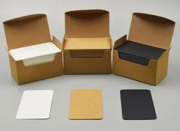 3 Boxes Size 90*50mm Blank Black/White/Kraft Cardstock Thick Paper Business Index Card Gift Tags 200gsm You Choose Color 
3 Boxes Size 90*50mm Blank Black/White/Kraft Cardstock Thick Paper Business Index Card Gift Tags 200gsm You Choose Color