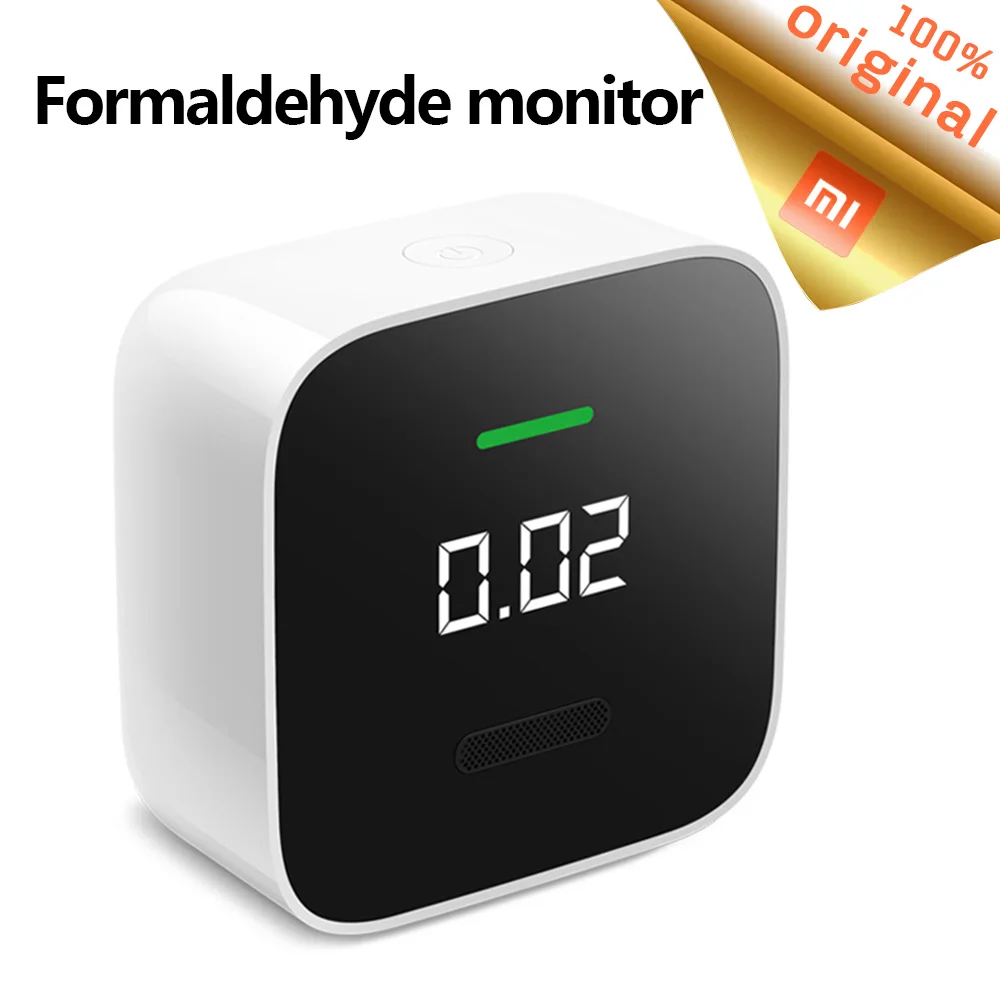 Xiaomi Mijia Formaldehyde Monitor Bluetooth Gas Detector Air Quality Tester OLED Gas Analyzer Home Safe By Mijia APP Control
Xiaomi Mijia Formaldehyde Monitor Bluetooth Gas Detector Air Quality Tester OLED Gas Analyzer Home Safe By Mijia APP Control