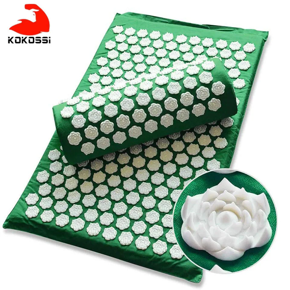 KoKossi Acupressure Mat Massager Mat Relieve Stress Pain Mat Relief Stress Body Massage Pillow Cushion with bag massage mat
KoKossi Acupressure Mat Massager Mat Relieve Stress Pain Mat Relief Stress Body Massage Pillow Cushion with bag massage mat