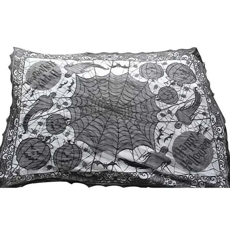 Halloween Ghost Pumpkin Cobweb Black Lace Tablecloth Spider Web Curtain Fireplace Decor Props Trick Or Treat Banner Cosplay
Halloween Ghost Pumpkin Cobweb Black Lace Tablecloth Spider Web Curtain Fireplace Decor Props Trick Or Treat Banner Cosplay