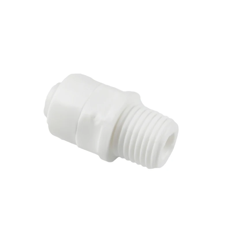 Male Straight 1/4'' Quick Pushing Connection X 1/4'' Male Thread White For Misting Ring 20 Pcs
Male Straight 1/4'' Quick Pushing Connection X 1/4'' Male Thread White For Misting Ring 20 Pcs