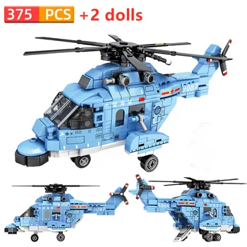 SEMBO Helicopters Fighter Building Blocks Military Z-18 warship aircraft Airplane Copter Model Figure Blocks Toys For Boys Gift
SEMBO Helicopters Fighter Building Blocks Military Z-18 warship aircraft Airplane Copter Model Figure Blocks Toys For Boys Gift