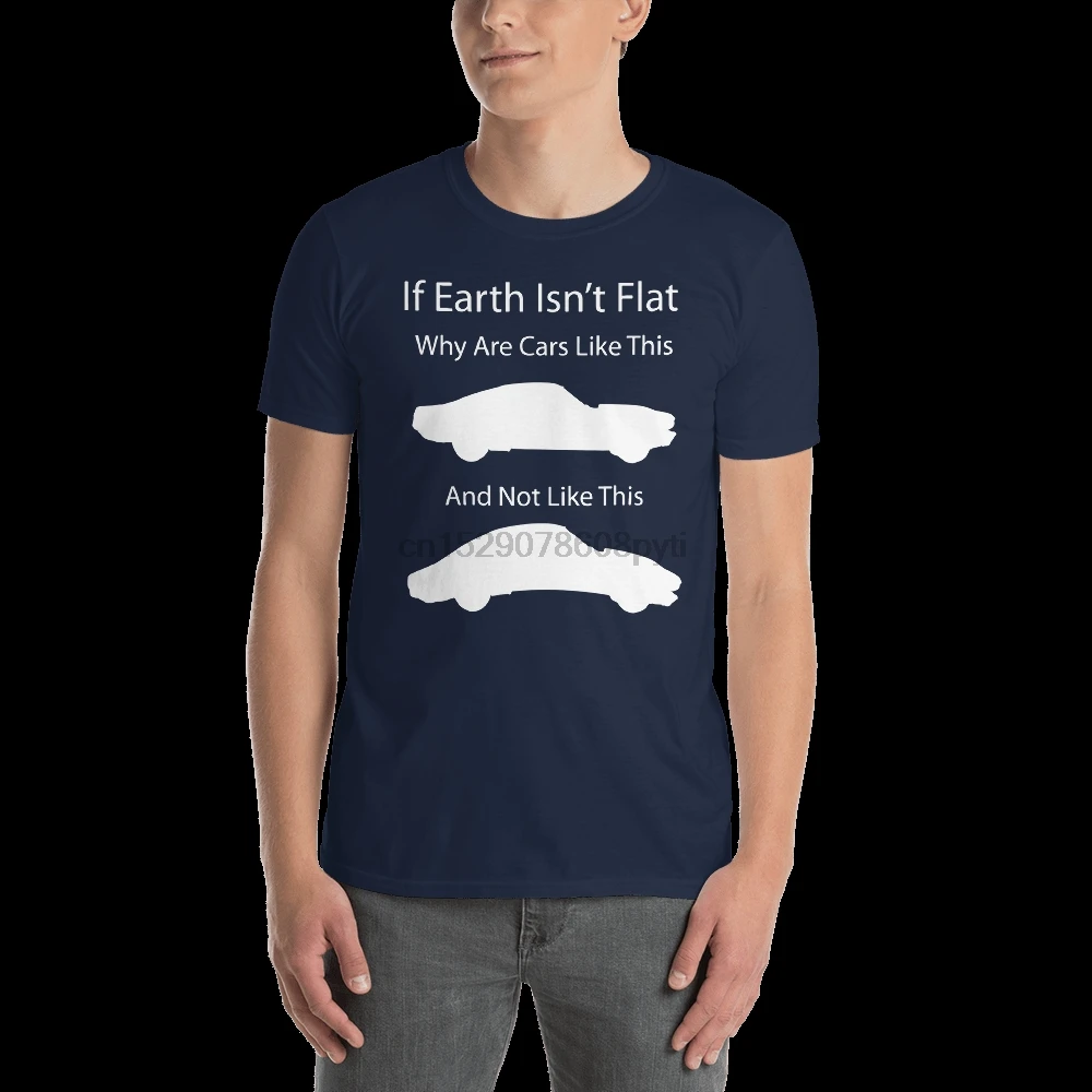 Если земля IsnFlat то почему машины обувь пиццы Dank Meme T ShirtCool Повседневная Мужская