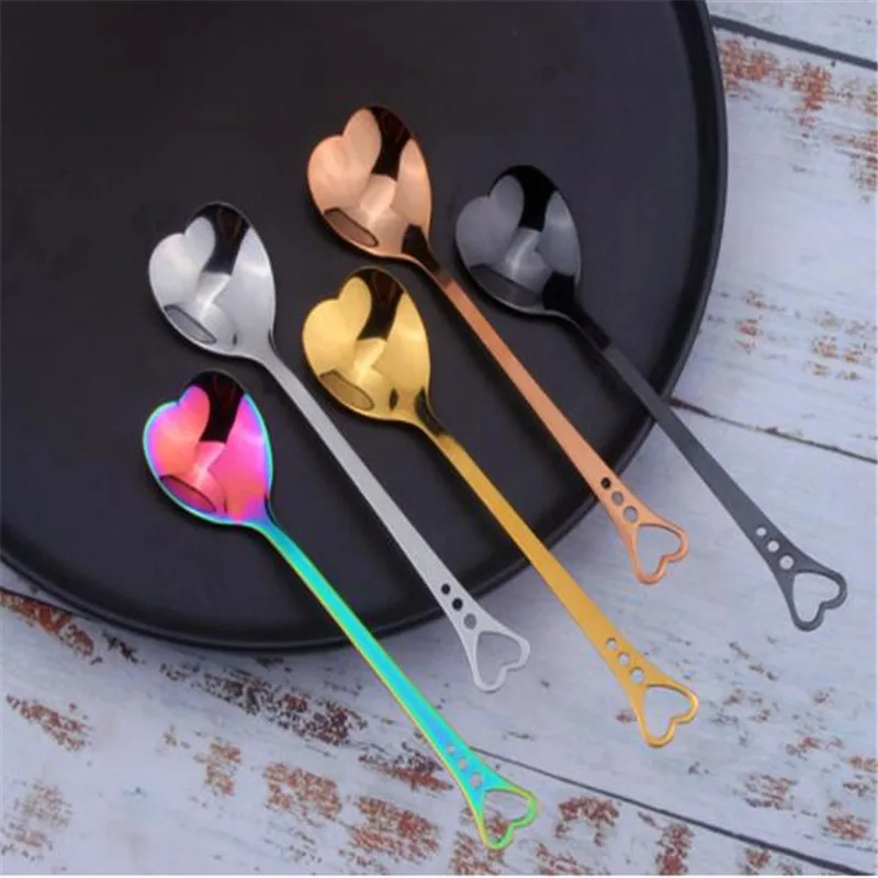 1PC Steel Heart Spoon Coffee Tea Spoon for children Tableware Colors Creative Ice Cream Tools Kitchen Gadgets Dessert Spoon
1PC Steel Heart Spoon Coffee Tea Spoon for children Tableware Colors Creative Ice Cream Tools Kitchen Gadgets Dessert Spoon