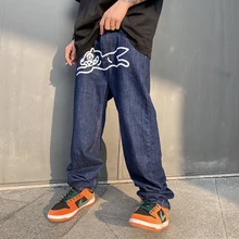 Dog Print Straight Loose Jeans Mens Retro High Street Oversize Casual Denim Trousers Harajuku Washed Hip Hop Jean Pants
Dog Print Straight Loose Jeans Mens Retro High Street Oversize Casual Denim Trousers Harajuku Washed Hip Hop Jean Pants