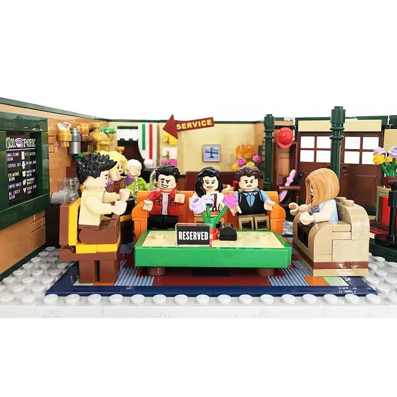 New Classic TV Series American Drama Friends Central Perk Cafe Fit Model Building Block Bricks legoinglys 21319 Toy Gift Kids
New Classic TV Series American Drama Friends Central Perk Cafe Fit Model Building Block Bricks legoinglys 21319 Toy Gift Kids