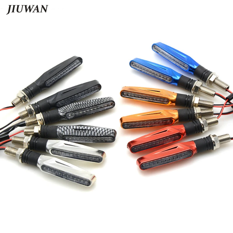 1 Pair 12V Universal Motorcycle LED Turn Signal Light Indicators Blinker Light Flashers Lighting Motorcycle Accessories
1 Pair 12V Universal Motorcycle LED Turn Signal Light Indicators Blinker Light Flashers Lighting Motorcycle Accessories