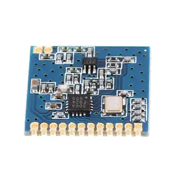 1pcs 433MHz LoRa 1000M RF Transmitter Receiver Wireless Transceiver Module Spring Antenna Distance SI4438/SI4432 
1pcs 433MHz LoRa 1000M RF Transmitter Receiver Wireless Transceiver Module Spring Antenna Distance SI4438/SI4432