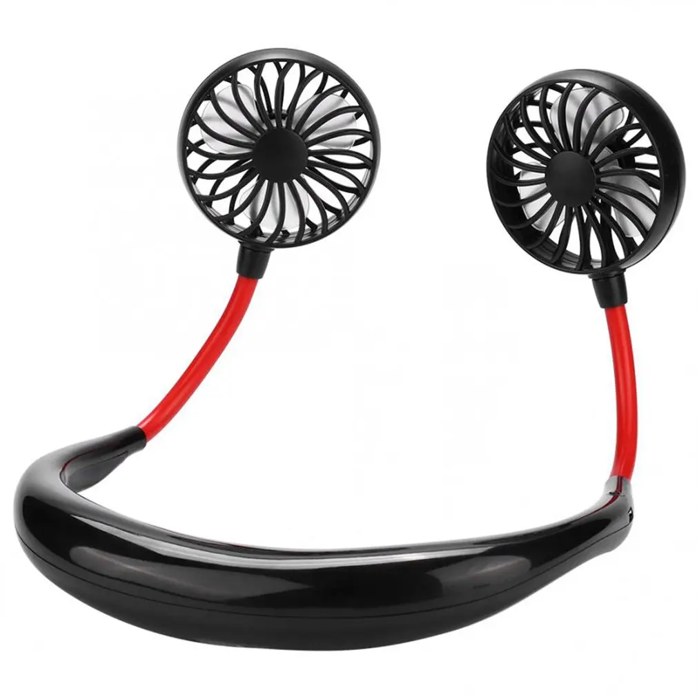 Small Neck Band Portable Mini Air Fan With Dual Fan USB rechargeable Cooler Fan Lazy Fan
Small Neck Band Portable Mini Air Fan With Dual Fan USB rechargeable Cooler Fan Lazy Fan