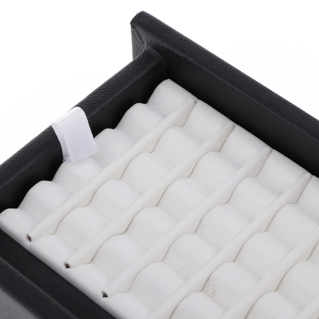 2x Diamond Display Box W/ Magnet Cover Gemstone Gem Storage Case Organizer | Украшения и аксессуары