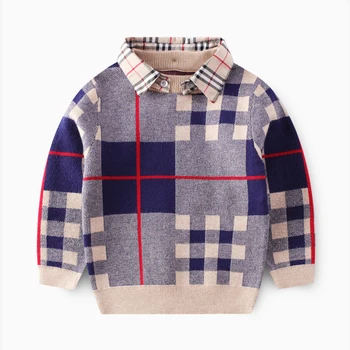 New Baby Boys Sweater Soft Kids Pullover Sweater For Boy Fashion Warm Children's Knitting Clothes Baby Boy & Girl Jumper 3-7 Yrs
New Baby Boys Sweater Soft Kids Pullover Sweater For Boy Fashion Warm Children's Knitting Clothes Baby Boy & Girl Jumper 3-7 Yrs