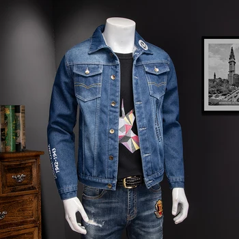 Thick Men Denim Jacket 2019 Winter New Arrival Plus velvet Man Cowboy Outerwear Turn-down Collar Men Coats Dark Blue S1115
Thick Men Denim Jacket 2019 Winter New Arrival Plus velvet Man Cowboy Outerwear Turn-down Collar Men Coats Dark Blue S1115