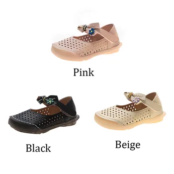 Girls Shoes 2020 Spring New Hollow Bow Princess Kids Shoes Soft Bottom Shoes Children Wild Students Sandals Size 21-25
Girls Shoes 2020 Spring New Hollow Bow Princess Kids Shoes Soft Bottom Shoes Children Wild Students Sandals Size 21-25