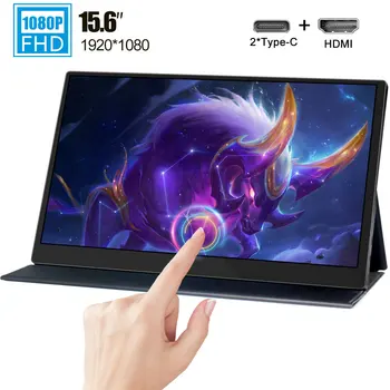 Hot 15.6 1080p USB 3.1 Type-C touch screen portable monitor for Ps4 Switch Huawei Xiaomi phone gaming monitor Laptop LCD display
Hot 15.6 1080p USB 3.1 Type-C touch screen portable monitor for Ps4 Switch Huawei Xiaomi phone gaming monitor Laptop LCD display