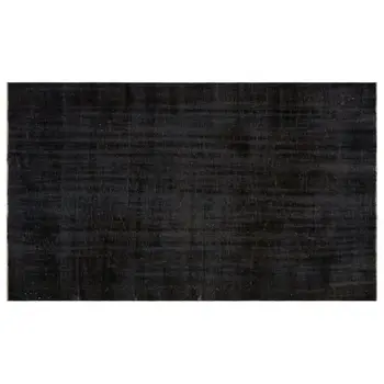 Handmade Black Vintage Overdyed Turkish Area Rug 158x265 Cm-5'2''X8'8'' 
Handmade Black Vintage Overdyed Turkish Area Rug 158x265 Cm-5'2''X8'8''