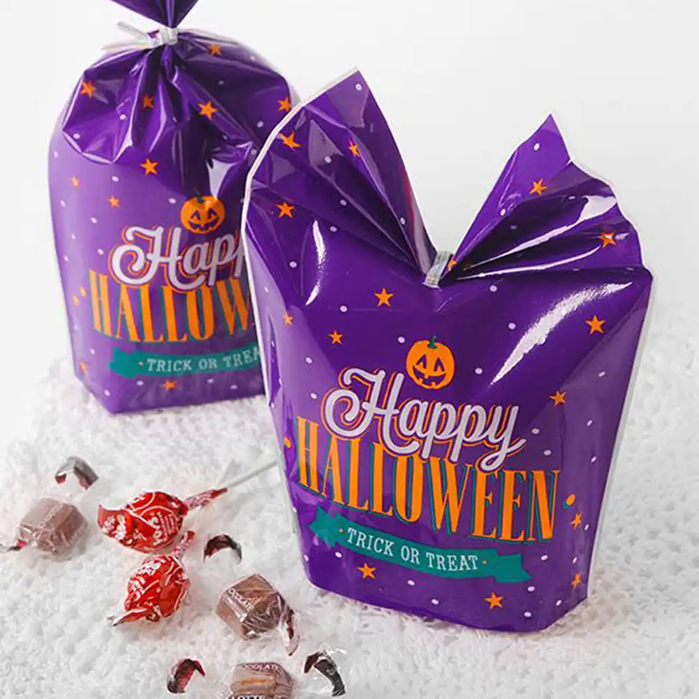 packing bags opp bags kids candy gifts bags for halloween party