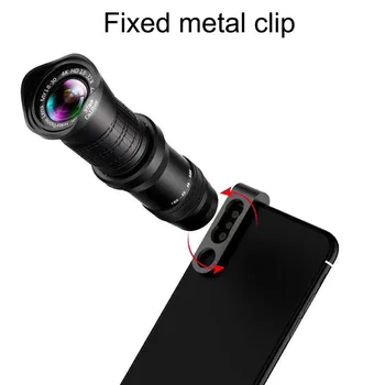 Adjustable Zoom Lens Kit 4 in 1 Tripod Telephoto 18-30X Wide Angle Lens For Smartphone
Adjustable Zoom Lens Kit 4 in 1 Tripod Telephoto 18-30X Wide Angle Lens For Smartphone
