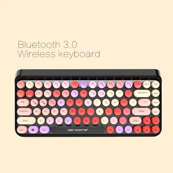 Wireless bluetooth keyboard bluetooth 3.0 mute mixed-color keyboard for laptop office keyboard wireless for win10 ios android
Wireless bluetooth keyboard bluetooth 3.0 mute mixed-color keyboard for laptop office keyboard wireless for win10 ios android