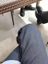 Pantalones vaqueros de las mujeres 2021 ropa nueva Pantalones rectos de cintura alta Vintage azul oscuro simplicidad Baggy Y2K chica estudiante Denim Pantalones