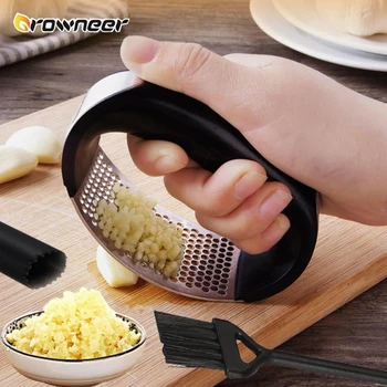 Manual Garlic Presser Curved Garlic Grinding Slicer Chopper Stainless Steel Garlic Presses Cooking Gadgets Tool Accessories
Manual Garlic Presser Curved Garlic Grinding Slicer Chopper Stainless Steel Garlic Presses Cooking Gadgets Tool Accessories