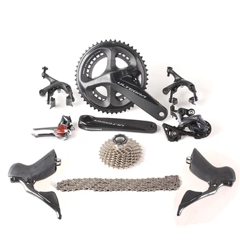 SHIMANO ULTEGRA R8000 2x11 Speed Road Bike Groupset Derailleur Kit Caplier Crankset Cassette Chain With DA R9100 Shifter Brake
SHIMANO ULTEGRA R8000 2x11 Speed Road Bike Groupset Derailleur Kit Caplier Crankset Cassette Chain With DA R9100 Shifter Brake