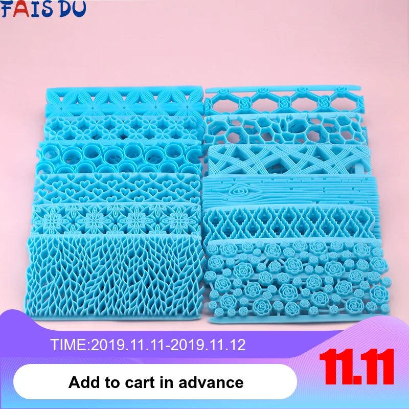 6pcs DIY Fondant Cake Embosser Cutter Flower Cookie Biscuit Mold Icing Embossing Decoration Cutter Cake Bakeware Decorating Tool
6pcs DIY Fondant Cake Embosser Cutter Flower Cookie Biscuit Mold Icing Embossing Decoration Cutter Cake Bakeware Decorating Tool