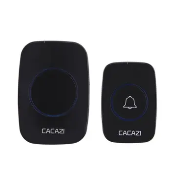 A10 Black Wireless Doorbell Remote Wireless Home Doorbell Anti-Theft Soundproofing Incoming Call Bell Intelligent Doorbell
A10 Black Wireless Doorbell Remote Wireless Home Doorbell Anti-Theft Soundproofing Incoming Call Bell Intelligent Doorbell