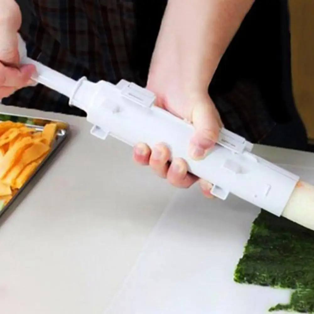 Roller Sushi Maker Roll Mold Making Kit Sushi Rice Meat Vegetables Gadgets Accessories DIY Making Kitchen Tools
Roller Sushi Maker Roll Mold Making Kit Sushi Rice Meat Vegetables Gadgets Accessories DIY Making Kitchen Tools
