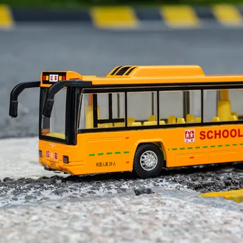 1:32 Diecast Simulation Double-layer School Bus Color Box Pull Back Sound and Light Alloy Car Model Children Toy 19.5x5x8CM
1:32 Diecast Simulation Double-layer School Bus Color Box Pull Back Sound and Light Alloy Car Model Children Toy 19.5x5x8CM