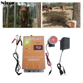 Solar Electric Fence For Animals Fence Energizer Charger High Voltage Pulse Controller Poultry Farm Electric Fence Insulators 
Solar Electric Fence For Animals Fence Energizer Charger High Voltage Pulse Controller Poultry Farm Electric Fence Insulators