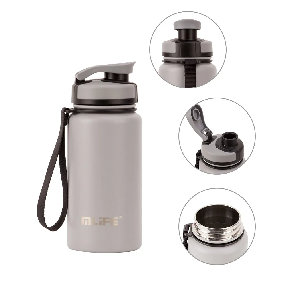 600ml Double Layer Spacious 304 Stainless Steel Outdoor Insulated Cold Insulation Portable Portable Sports Bottle
600ml Double Layer Spacious 304 Stainless Steel Outdoor Insulated Cold Insulation Portable Portable Sports Bottle
