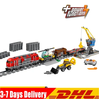 DHL City Engineering Remote Control RC Heavy-Haul Cargo Train Building Block Compatible 82009 02009 60098 Brick Kid Toys
DHL City Engineering Remote Control RC Heavy-Haul Cargo Train Building Block Compatible 82009 02009 60098 Brick Kid Toys
