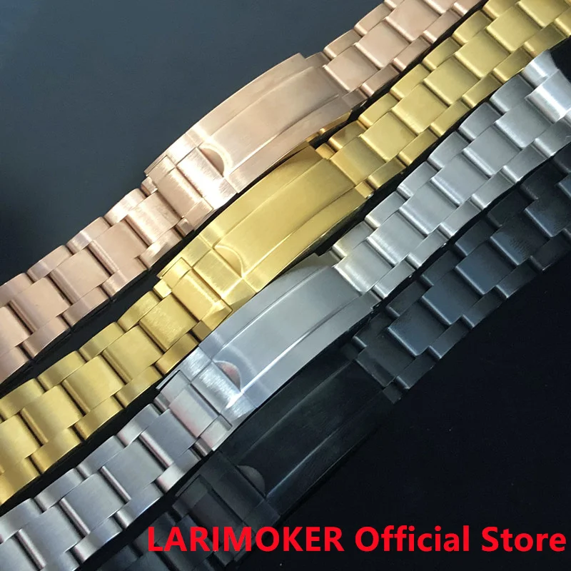 Ремешок LARIMOKER для мужских часов, браслет из нержавеющей стали с подводной лодкой, черный/золотой/серебристый, аксессуары для часов, 20 мм
Ремешок LARIMOKER для мужских часов, браслет из нержавеющей стали с подводной лодкой, черный/золотой/серебристый, аксессуары для часов, 20 мм