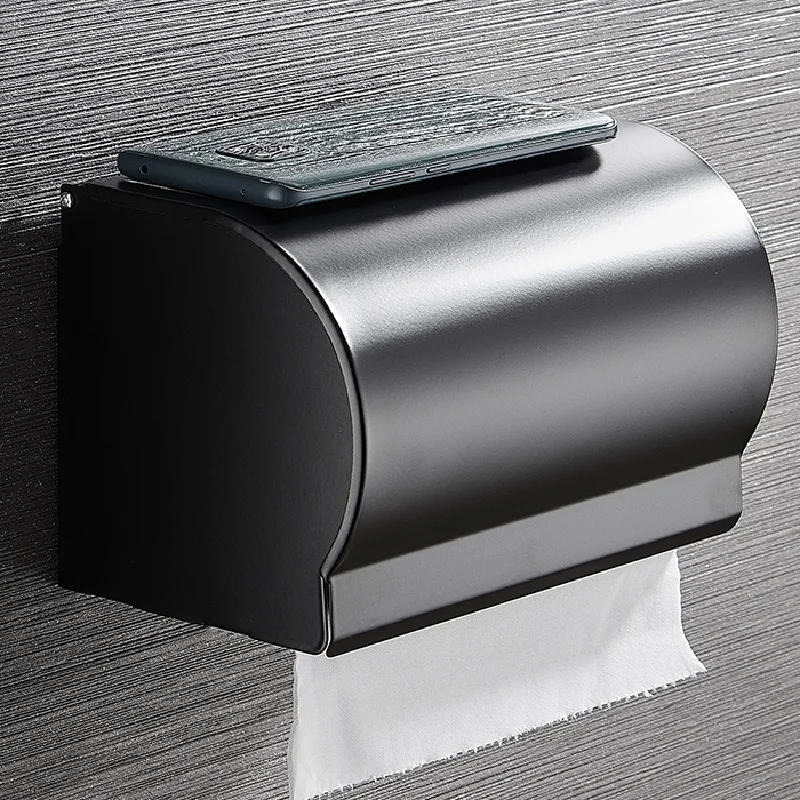 Simple Toilet Tissue Box Space Aluminum Waterproof Multi-Function Non-Punch Type Hand Bathroom Wall Rack Home Decoration
Simple Toilet Tissue Box Space Aluminum Waterproof Multi-Function Non-Punch Type Hand Bathroom Wall Rack Home Decoration
