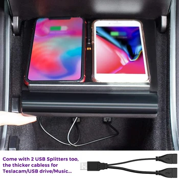 10W Wireless Smartphone Phone Charger Charging W/ Type-C For Tesla Model 3 Qi New And High Quality
10W Wireless Smartphone Phone Charger Charging W/ Type-C For Tesla Model 3 Qi New And High Quality