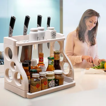 1Pcs PP Plastic 3Colors Multifunction Spice Rack Home Organizer Bathroom Storage Rack Kitchen Shelf for Spice Seasoning Sauce
1Pcs PP Plastic 3Colors Multifunction Spice Rack Home Organizer Bathroom Storage Rack Kitchen Shelf for Spice Seasoning Sauce