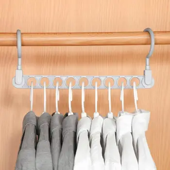 multi-purpose hanger Nine-hole magic hanger home magic storage artifact anti-skid drying rack clother storage home accessories
multi-purpose hanger Nine-hole magic hanger home magic storage artifact anti-skid drying rack clother storage home accessories