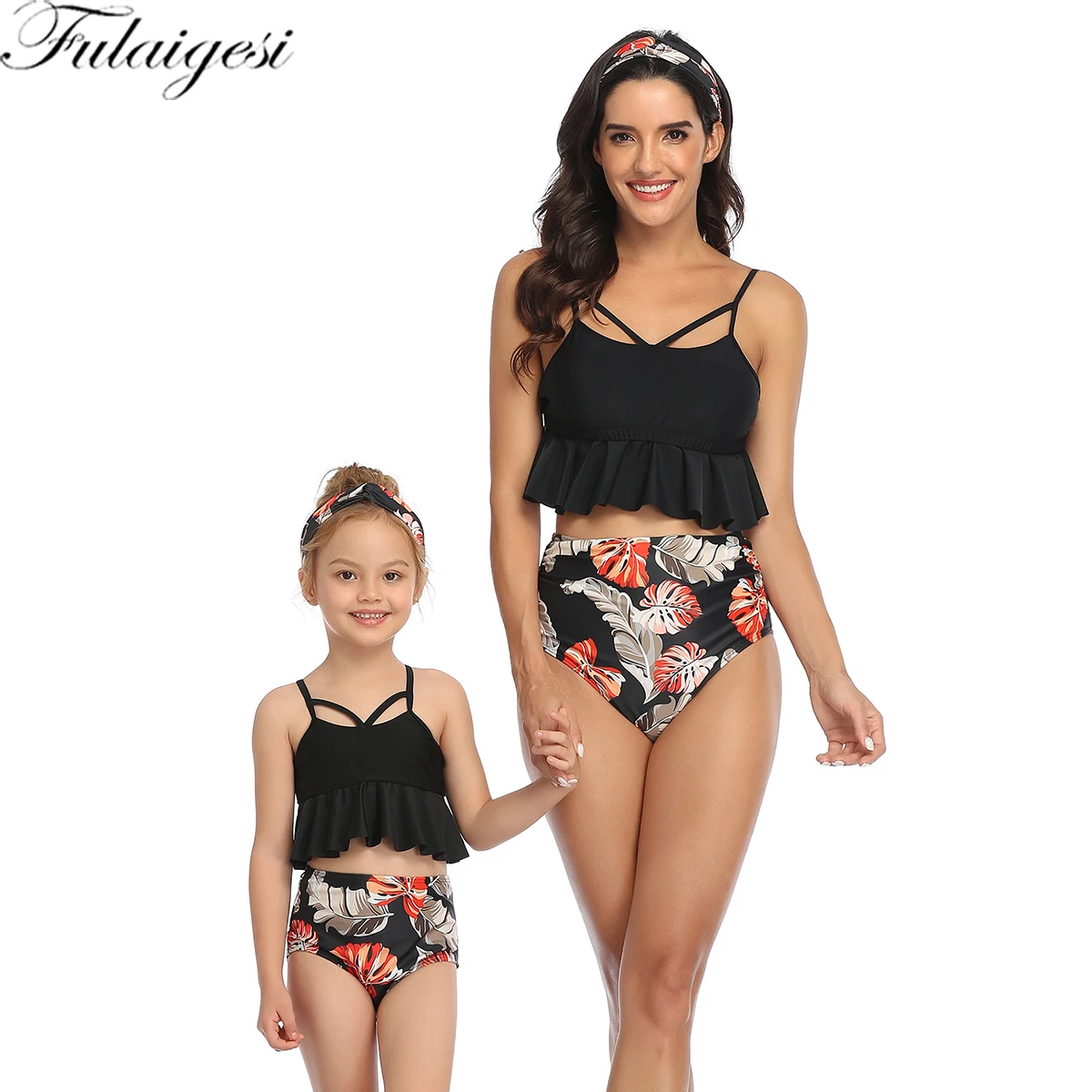 Family beachwear mommy and me swimsuit mother daughter father son swimwear high waist bikini look mum family matching swimwear
Family beachwear mommy and me swimsuit mother daughter father son swimwear high waist bikini look mum family matching swimwear