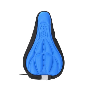 Cycling Cover Saddle by MTB Bicycle Bike Seat Cover Bike Saddle Cover Comfortable pillow 3D Respirable Soft Pillow Blue
Cycling Cover Saddle by MTB Bicycle Bike Seat Cover Bike Saddle Cover Comfortable pillow 3D Respirable Soft Pillow Blue