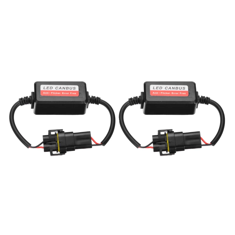 H8 H9 H11 LED Headlight Decoder CAN-BUS EMC Warning Canceller Capacitor Anti-flicker Resistor Harness Canbus Error Free Cable
H8 H9 H11 LED Headlight Decoder CAN-BUS EMC Warning Canceller Capacitor Anti-flicker Resistor Harness Canbus Error Free Cable