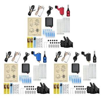 Complete Tattoo Kit Rotary Tattoo Liner Shader Machine Power Supply Ink Cups Needles Nozzles Set
Complete Tattoo Kit Rotary Tattoo Liner Shader Machine Power Supply Ink Cups Needles Nozzles Set