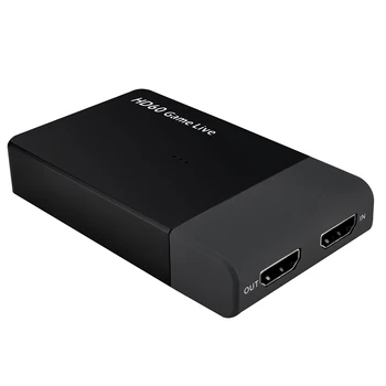 HDMI to USB 3.0 Video Capture Card Adapter HD60 Recorder Box with Microphone Input Support 4K-30fps Input DQ-Drop
HDMI to USB 3.0 Video Capture Card Adapter HD60 Recorder Box with Microphone Input Support 4K-30fps Input DQ-Drop