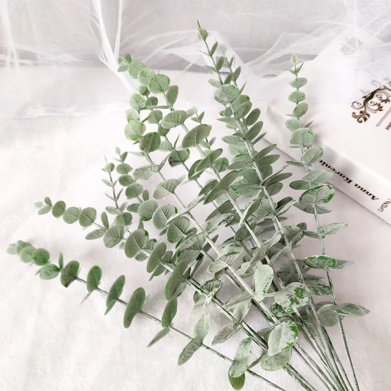 10Pcs Plastic Eucalyptus Leaves Artificial Plants Flower Material Home Leaf Decor Wedding Flower Wall Simulation Green Plants
10Pcs Plastic Eucalyptus Leaves Artificial Plants Flower Material Home Leaf Decor Wedding Flower Wall Simulation Green Plants