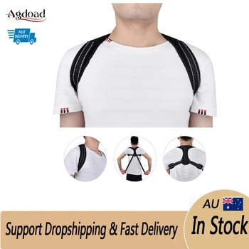 Agdoad Brace Support Belt Adjustable Back Posture Corrector Clavicle Spine Back Shoulder Lumbar Posture Correction For Men Women
Agdoad Brace Support Belt Adjustable Back Posture Corrector Clavicle Spine Back Shoulder Lumbar Posture Correction For Men Women