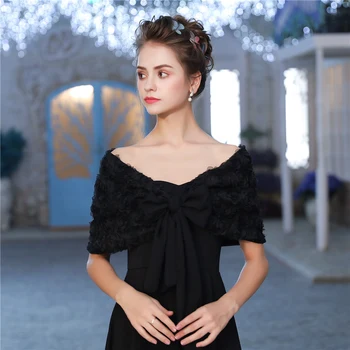 Black New Long Chiffon Wedding Shawl Flower Fashion Women Summer Stole Accessories Evening Party Cape Cover Up Wrap Handmade
Black New Long Chiffon Wedding Shawl Flower Fashion Women Summer Stole Accessories Evening Party Cape Cover Up Wrap Handmade