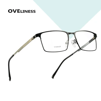 Titanium Alloy Ultralight Male eyeglasses optical Square Glasses Frame Men Computer Myopia Prescription glasses eyewear frames
Titanium Alloy Ultralight Male eyeglasses optical Square Glasses Frame Men Computer Myopia Prescription glasses eyewear frames