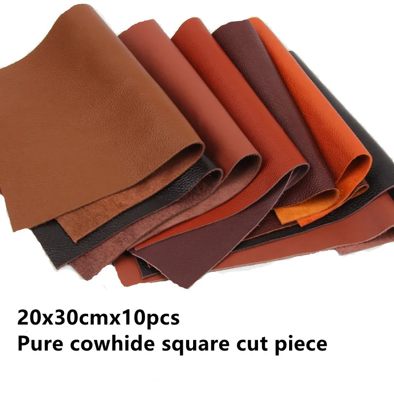 Handmade Cowhide Leather Fabric, Top Layer, Vegetable Tanned, Crazy Horse, Trim, DIY, 20x30cm x 10Pcs 
Handmade Cowhide Leather Fabric, Top Layer, Vegetable Tanned, Crazy Horse, Trim, DIY, 20x30cm x 10Pcs
